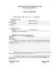 Power of attorney (VN)